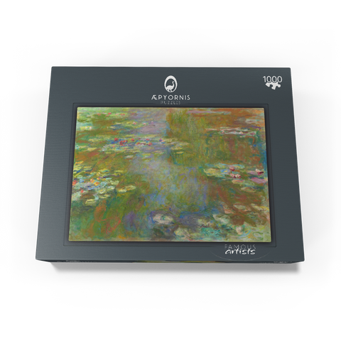 Water Lily Pond (1917-1919) by Claude Monet 1000 Jigsaw Puzzle box view1