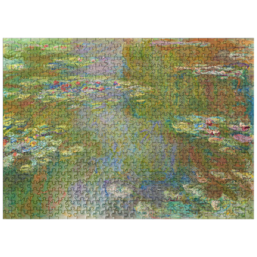 puzzleplate Water Lily Pond 1917-1919 by Claude Monet 500 Jigsaw Puzzle