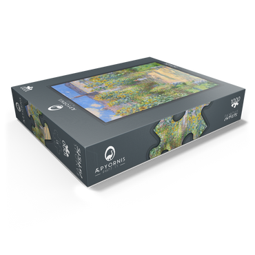 The Artist's Garden at Vétheuil (1881) by Claude Monet 1000 Jigsaw Puzzle box view1