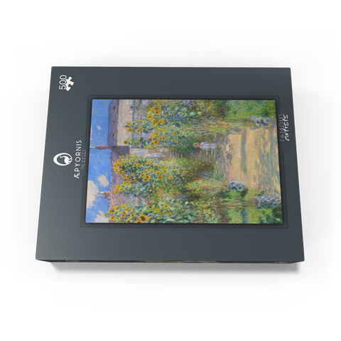The Artists Garden at Vétheuil 1881 by Claude Monet 500 Jigsaw Puzzle box view1