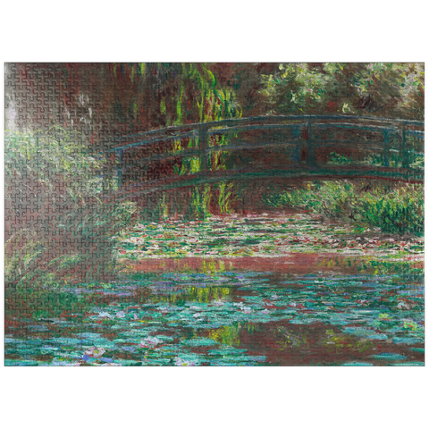 puzzleplate Water Lily Pond (1900) by Claude Monet 1000 Jigsaw Puzzle