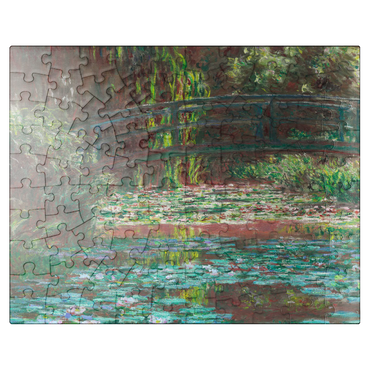 puzzleplate Water Lily Pond 1900 by Claude Monet 100 Jigsaw Puzzle