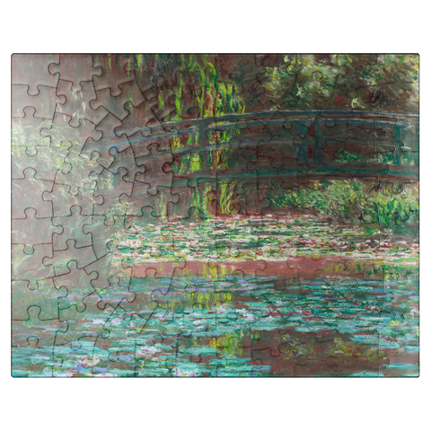 puzzleplate Water Lily Pond 1900 by Claude Monet 100 Jigsaw Puzzle