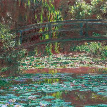 Water Lily Pond 1900 by Claude Monet 500 Jigsaw Puzzle 3D Modell