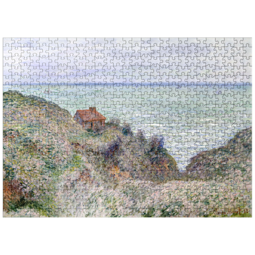 puzzleplate Cabin of the Customs Watch 1882 by Claude Monet 500 Jigsaw Puzzle