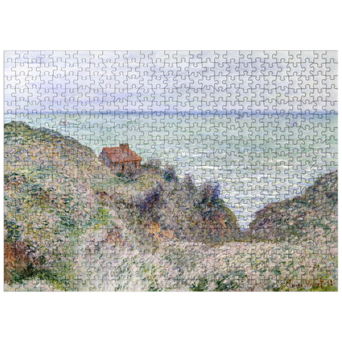 puzzleplate Cabin of the Customs Watch 1882 by Claude Monet 500 Jigsaw Puzzle