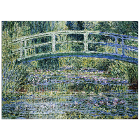 puzzleplate Claude Monets Water Lilies and Japanese Bridge 1899 500 Jigsaw Puzzle