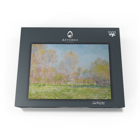 Claude Monet's Spring in Giverny (1890) 1000 Jigsaw Puzzle box view1