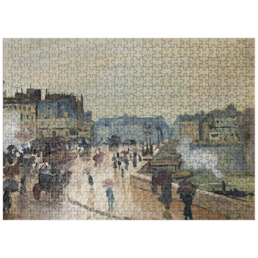 puzzleplate Claude Monets The Pont Neuf 1871 500 Jigsaw Puzzle