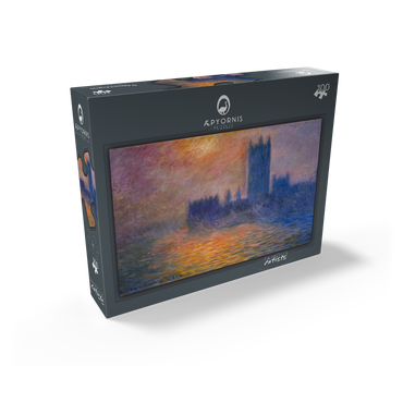 Claude Monets The Houses of Parliament Sunset 1904 100 Jigsaw Puzzle box view1