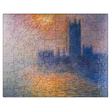 puzzleplate Claude Monets The Houses of Parliament Sunset 1904 100 Jigsaw Puzzle