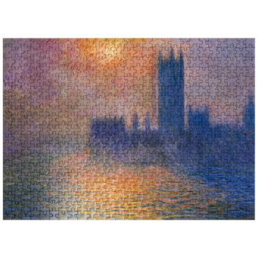 puzzleplate Claude Monets The Houses of Parliament Sunset 1904 500 Jigsaw Puzzle