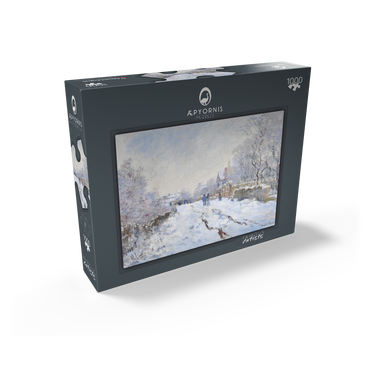 Claude Monet's Snow at Argenteuil (1874-1875) 1000 Jigsaw Puzzle box view1