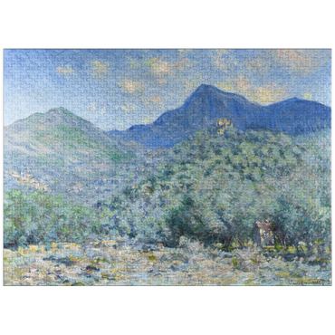 puzzleplate Claude Monet's Valle Buona, Near Bordighera (1884) 1000 Jigsaw Puzzle
