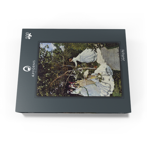 Claude Monets Women in the Garden 1866 500 Jigsaw Puzzle box view1