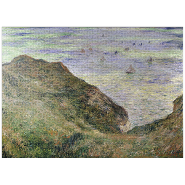 puzzleplate Claude Monet's View Over the Sea (1882) 1000 Jigsaw Puzzle