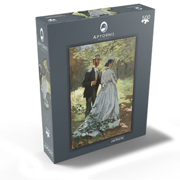 Bazille and Camille 1865 by Claude Monet 500 Jigsaw Puzzle box view1