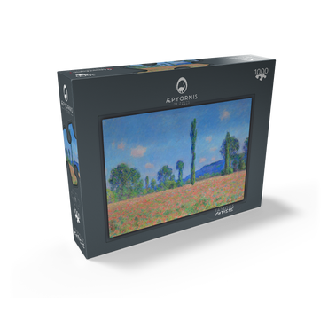 Poppy Field, Giverny (1890-1891) by Claude Monet 1000 Jigsaw Puzzle box view1