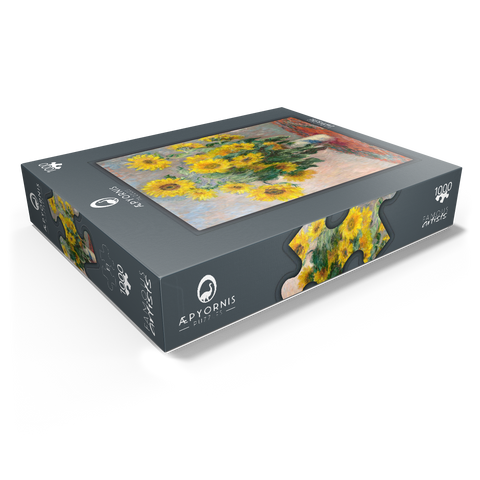 Bouquet of Sunflowers (1881) by Claude Monet 1000 Jigsaw Puzzle box view1