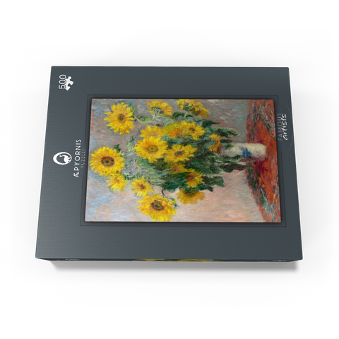 Bouquet of Sunflowers 1881 by Claude Monet 500 Jigsaw Puzzle box view1