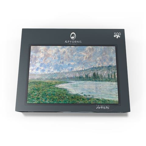 The Seine at Vétheuil 1880 by Claude Monet 500 Jigsaw Puzzle box view1