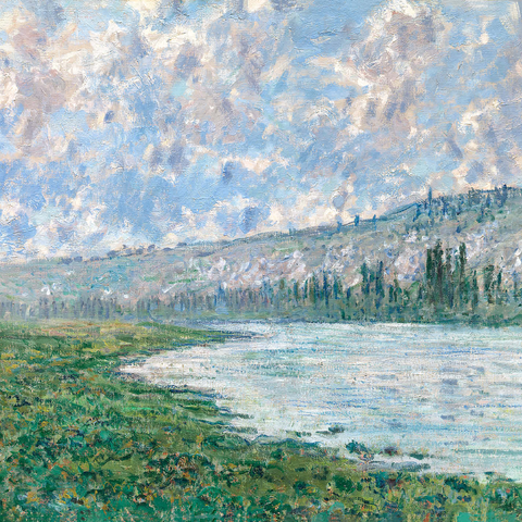 The Seine at Vétheuil 1880 by Claude Monet 500 Jigsaw Puzzle 3D Modell