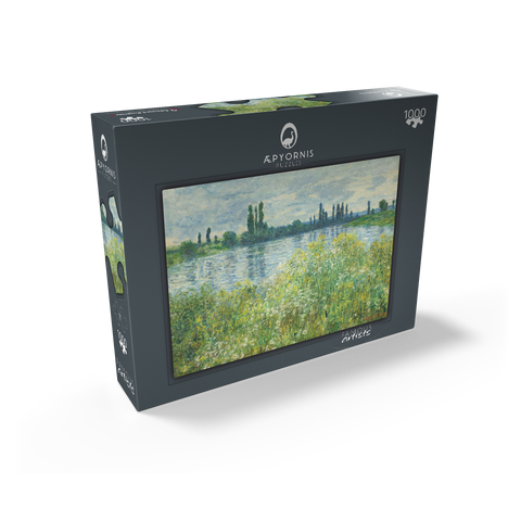 Banks of the Seine, Vétheuil (1880) by Claude Monet 1000 Jigsaw Puzzle box view1
