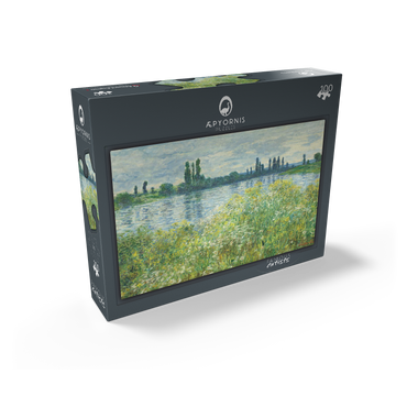 Banks of the Seine Vétheuil 1880 by Claude Monet 100 Jigsaw Puzzle box view1