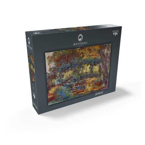 Claude Monet's The Japanese Footbridge (1920-1922) 1000 Jigsaw Puzzle box view1