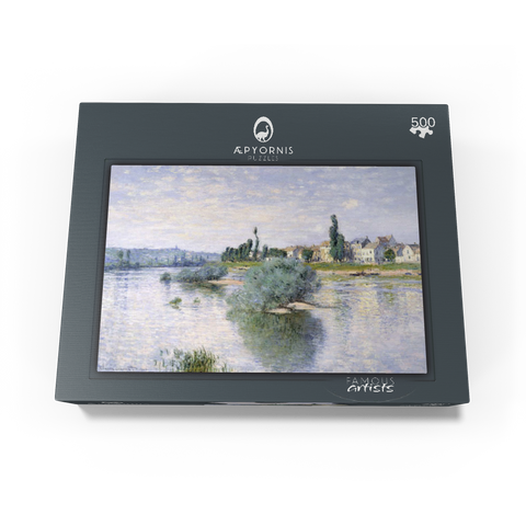Claude Monets The Seine at Lavacourt 1880 500 Jigsaw Puzzle box view1