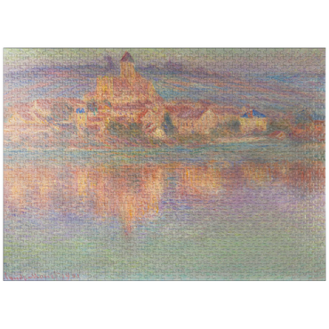 puzzleplate Vétheuil (1901) by Claude Monet 1000 Jigsaw Puzzle