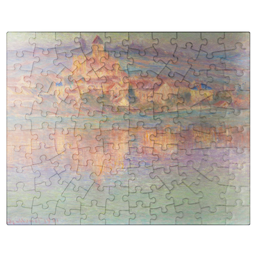 puzzleplate Vétheuil 1901 by Claude Monet 100 Jigsaw Puzzle