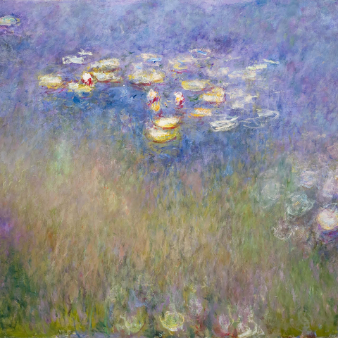 Claude Monet's Water Lilies (1915-1916) 1000 Jigsaw Puzzle 3D Modell