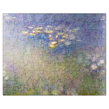 puzzleplate Claude Monets Water Lilies 1915-1916 100 Jigsaw Puzzle