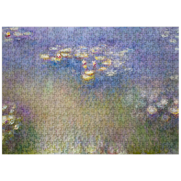 puzzleplate Claude Monets Water Lilies 1915-1916 500 Jigsaw Puzzle
