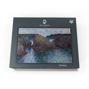 Rocks at Port-Goulphar Belle-Île  1886 by Claude Monet 500 Jigsaw Puzzle box view1