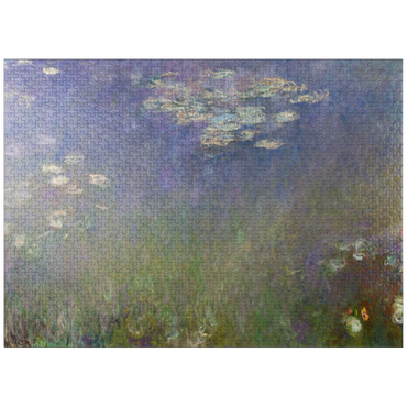 puzzleplate Water Lilies wall art, Claude Monet (1915-1926)}} 1000 Jigsaw Puzzle