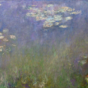 Water Lilies wall art, Claude Monet (1915-1926)}} 1000 Jigsaw Puzzle 3D Modell