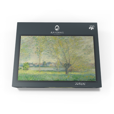 The Willows 1880 by Claude Monet 100 Jigsaw Puzzle box view1