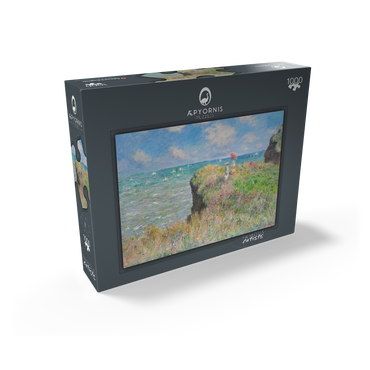 Cliff Walk at Pourville (1882) by Claude Monet 1000 Jigsaw Puzzle box view1