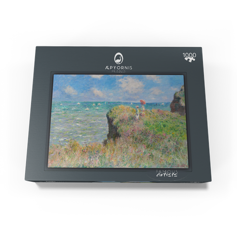 Cliff Walk at Pourville (1882) by Claude Monet 1000 Jigsaw Puzzle box view1