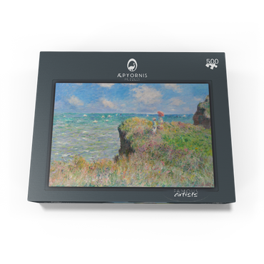 Cliff Walk at Pourville 1882 by Claude Monet 500 Jigsaw Puzzle box view1