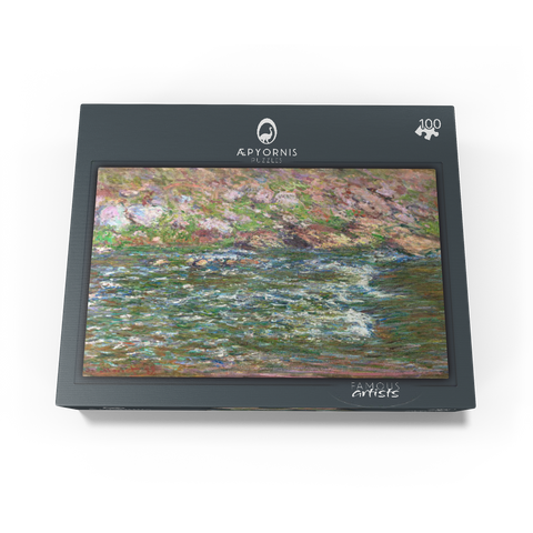 Rapids on the Petite Creuse at Fresselines 1889 by Claude Monet 100 Jigsaw Puzzle box view1
