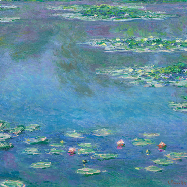 Water Lilies 1840-1926 by Claude Monet 500 Jigsaw Puzzle 3D Modell
