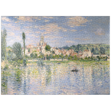 puzzleplate Vétheuil in Summer (1880) by Claude Monet 1000 Jigsaw Puzzle