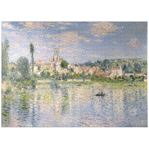 puzzleplate Vétheuil in Summer (1880) by Claude Monet 1000 Jigsaw Puzzle