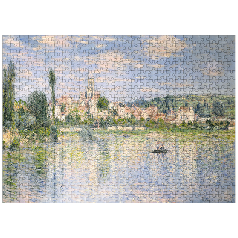 puzzleplate Vétheuil in Summer 1880 by Claude Monet 500 Jigsaw Puzzle