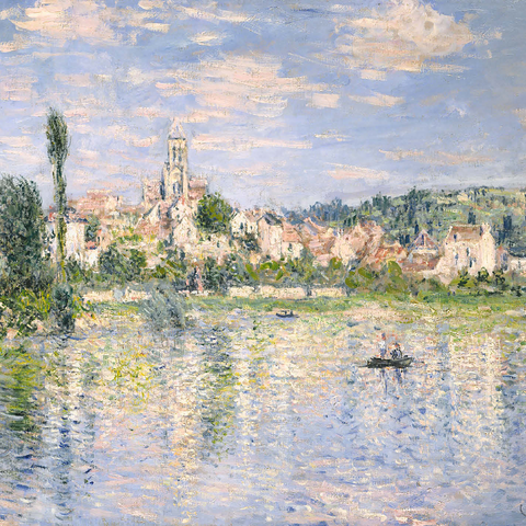 Vétheuil in Summer 1880 by Claude Monet 500 Jigsaw Puzzle 3D Modell