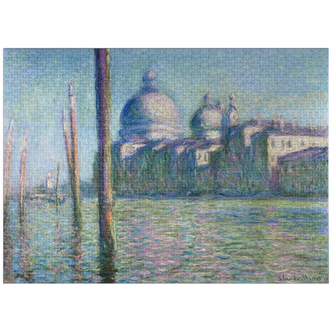 puzzleplate Claude Monet's Le Grand Canal (1908) 1000 Jigsaw Puzzle