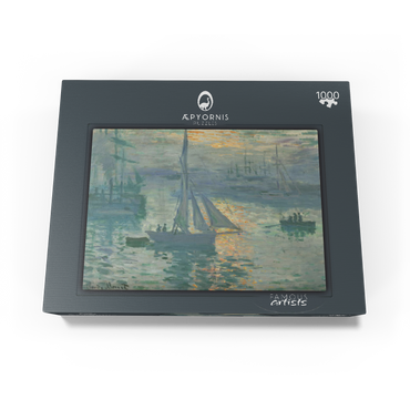 Sunrise (1873) by Claude Monet 1000 Jigsaw Puzzle box view1